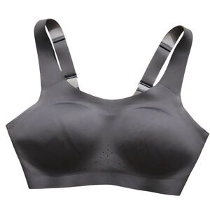 Brooks Black Seamless High-Support Sports Bra